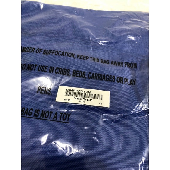 SUPREME Large Duffle Bag 100% Authentic SS18 - Picture 4 of 6
